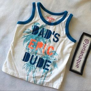 Oshkosh Tank Top size 12m